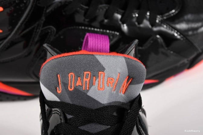 Kick Theory Retro Air Black Patent Jordan 313358-006 7 0825